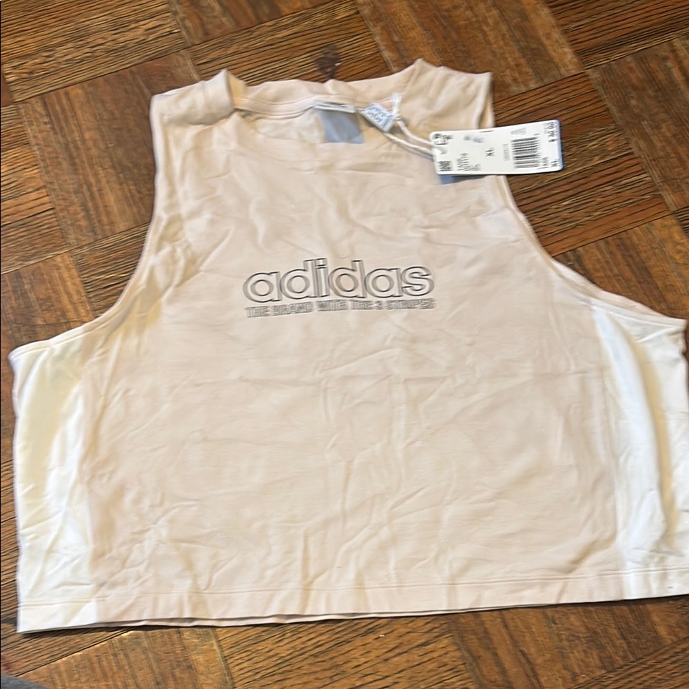 Adidas Cream Tank Top